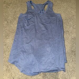 Blue Sleeveless Women's Top